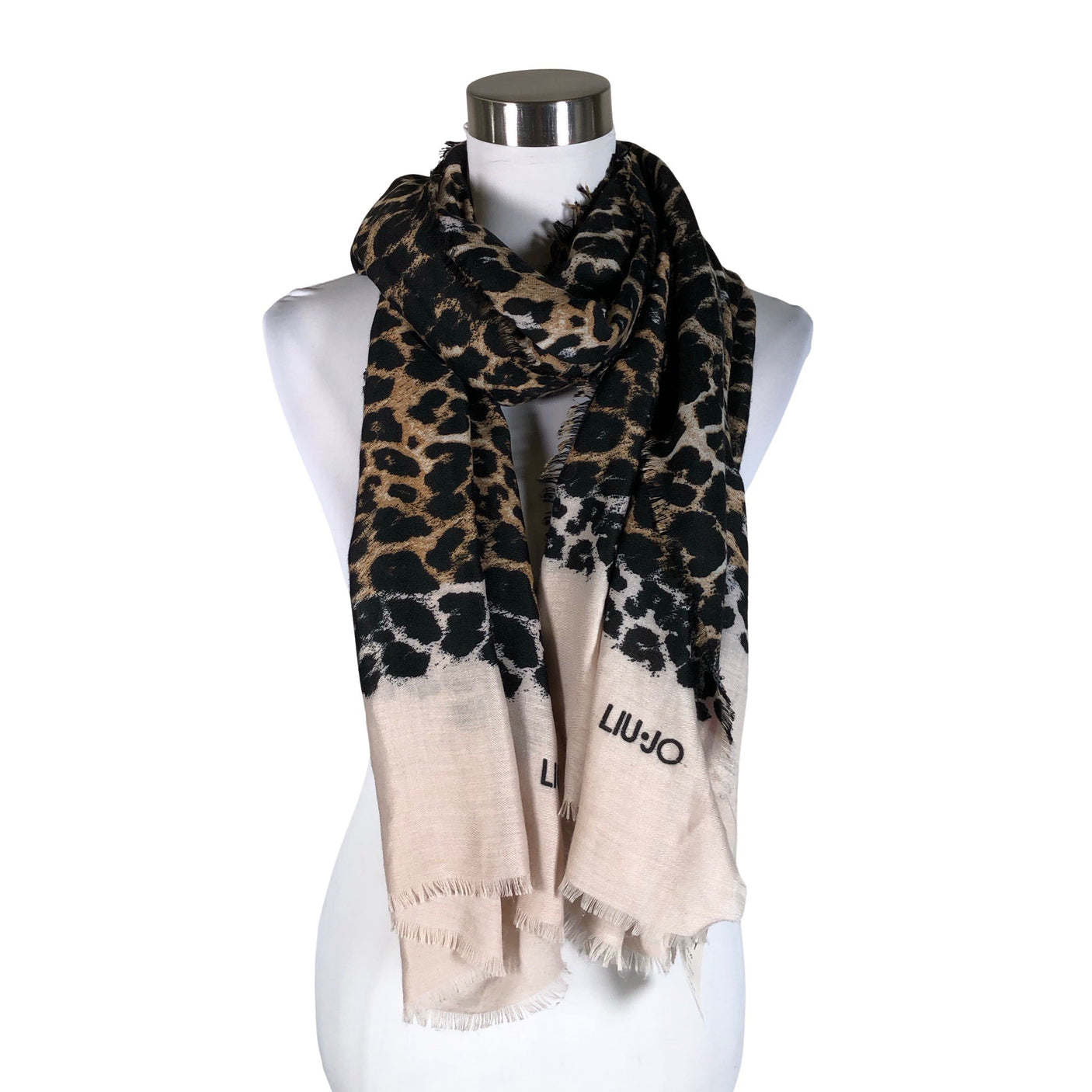Unisex Liu Jo - Õhuke sall, suurus Maxi - Must (1)