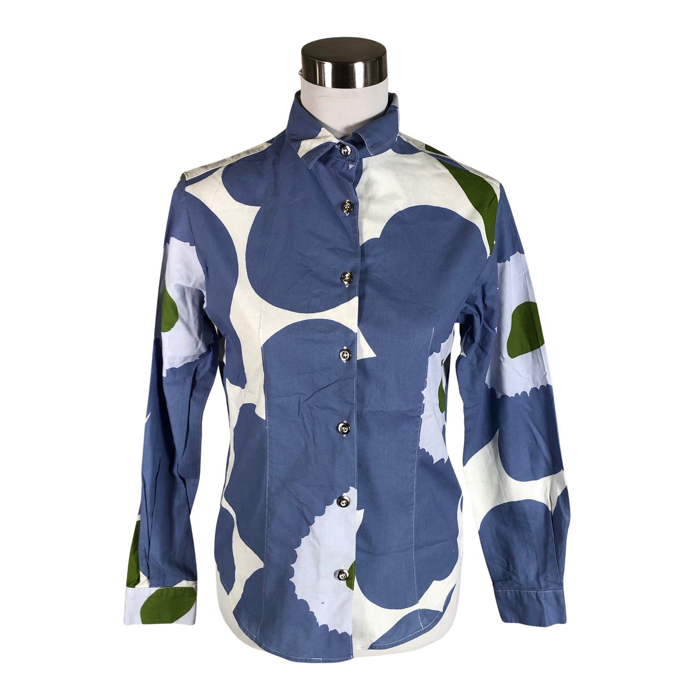 Unisex Marimekko - Pluus, suurus 36 - Helesinine (1)