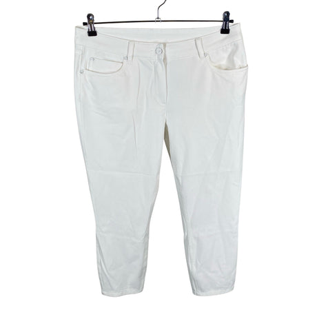 Unisex Ril's - Mittevenivad püksid, suurus 42 - Valge ()