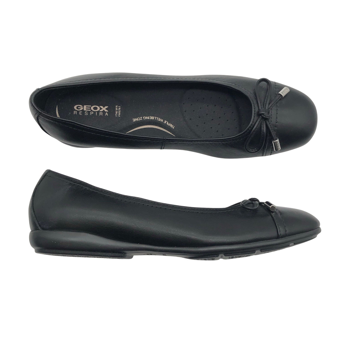 Unisex Geox - Baleriinad, suurus 39 - Must (1)