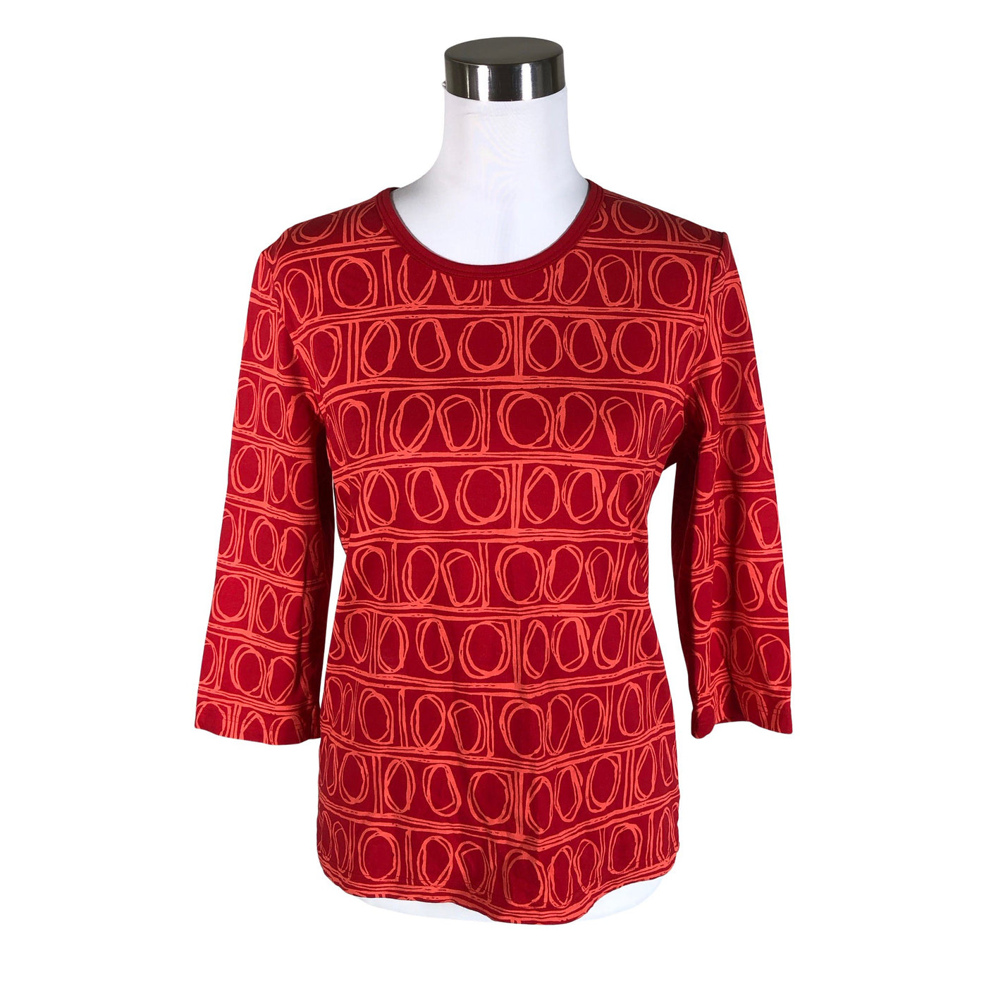 Unisex Nanso - Trikotaažist pluus, suurus 38 - Punane (1)
