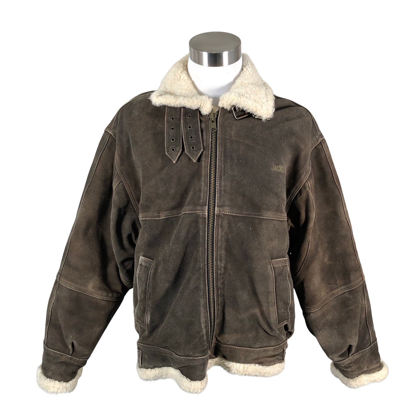 Unisex Jack & Jones - Nahktagi, suurus L - Pruun (1)