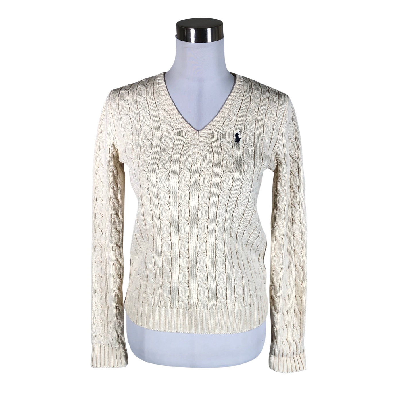 Unisex Polo Ralph Lauren - Kampsun, suurus 38 - Looduslik valge (1)