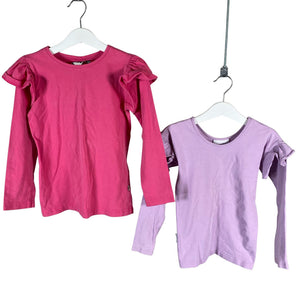 Unisex Gugguu - Trikotaažist pluus, suurus 122 - 128 - Roosa (1)