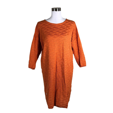 Unisex Kaino - Kootud kleit, suurus 38 - Oranž ()