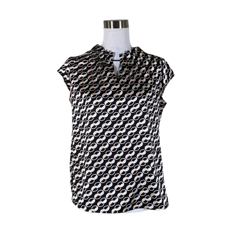Unisex Comma - Lühikeste käistega pluus, suurus 38 - Heleroosa ()