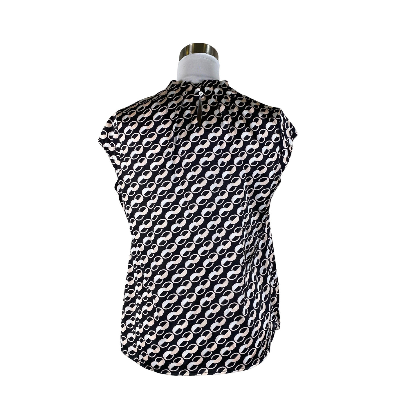 Unisex Comma - Lühikeste käistega pluus, suurus 38 - Heleroosa (2)