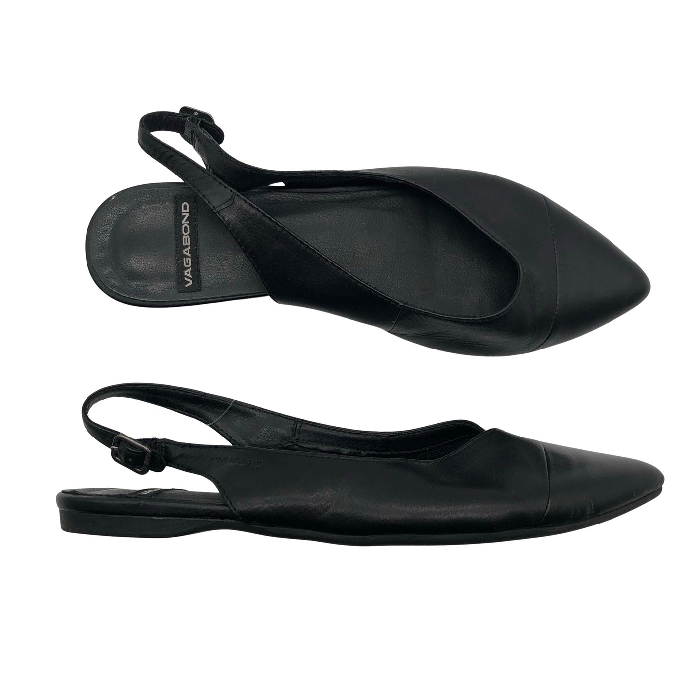 Unisex Vagabond - Lahtise kannaga jalanõud, suurus 36 - Must (1)