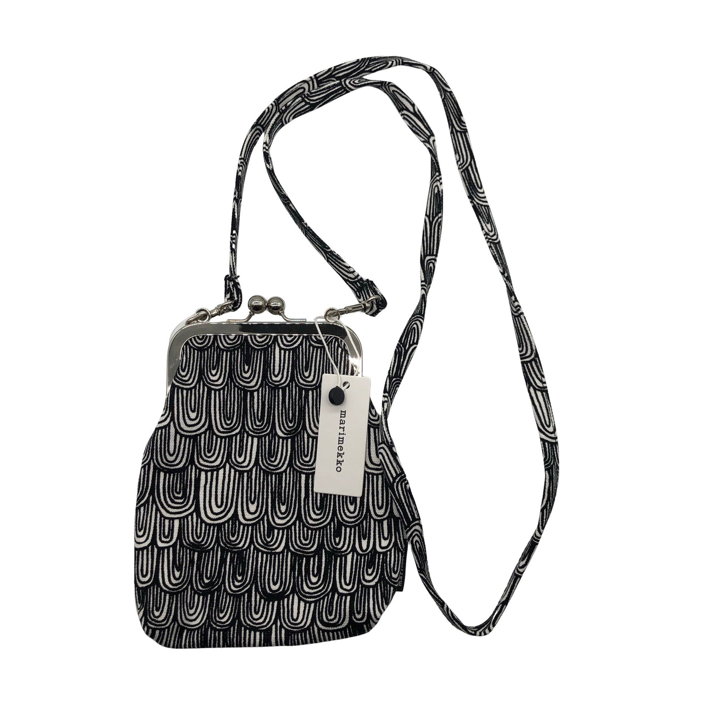 Unisex Marimekko - Õlakott, suurus Mini - Must (1)