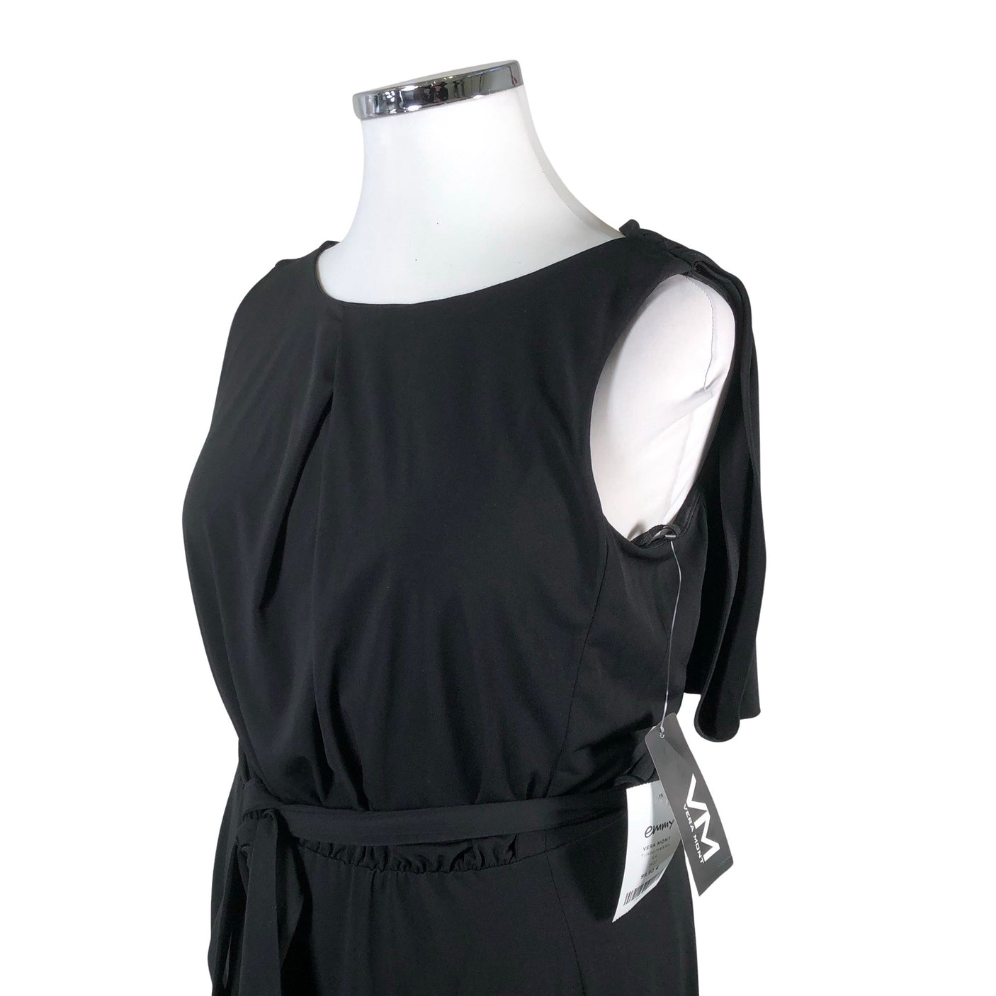 Unisex Vera Mont - Trikotaažist kleit, suurus 42 - Must (2)