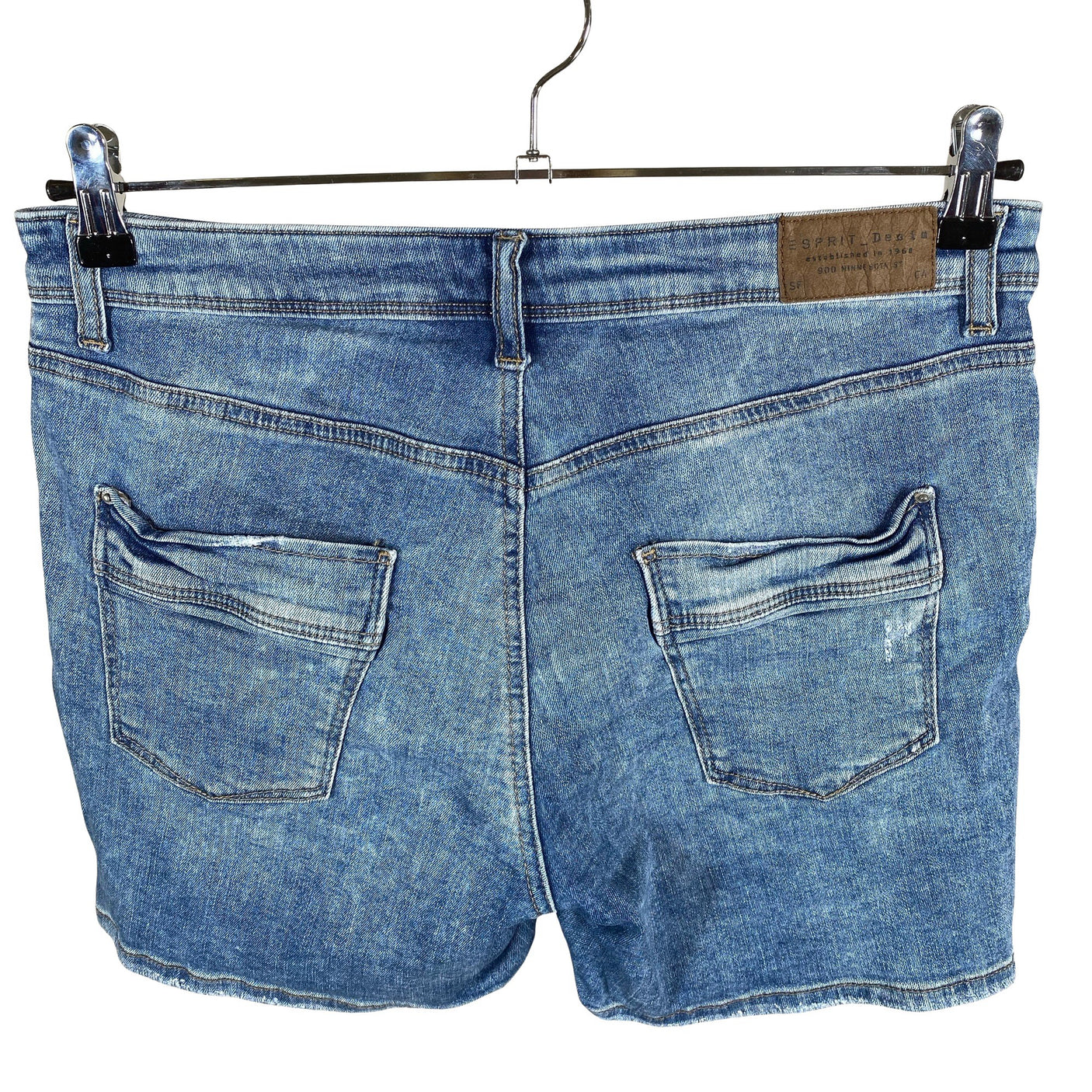 Unisex Esprit - Teksast lühikesed püksid, suurus W30 - Helesinine (2)