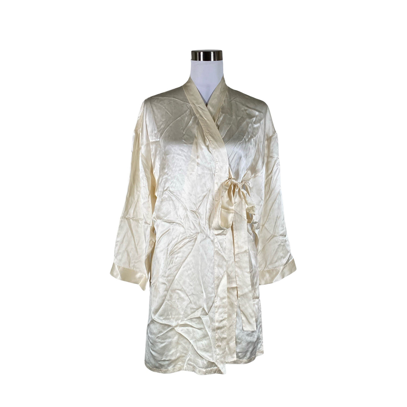 Unisex Lady Avenue - Hommikumantel, suurus 36 - Looduslik valge (1)