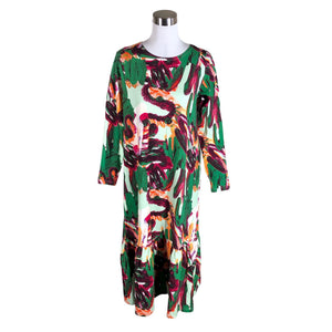 Unisex Aarrelabel - Trikotaažist kleit, suurus 38 - Roheline (1)