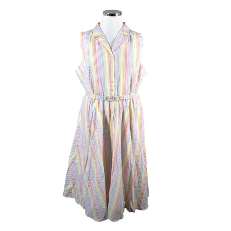 Unisex Collectif - Mitteveniv kleit, suurus 46 - Valge ()