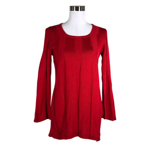 Unisex Anne Linnonmaa - Kootud tuunika, suurus 36 - Punane (1)
