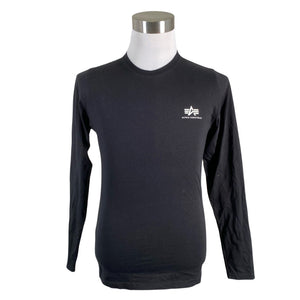 Unisex Alpha Industries - Trikotaažist pluus, suurus M - Must (1)