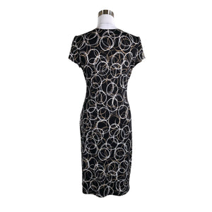 Unisex Joseph Ribkoff - Trikotaažist kleit, suurus 38 - Must (2)