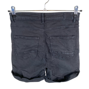 Unisex Piro - Teksast lühikesed püksid, suurus 36 - Must (2)