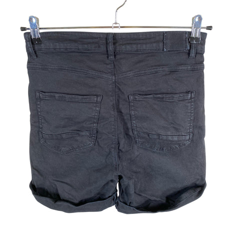 Unisex Piro - Teksast lühikesed püksid, suurus 36 - Must (2)