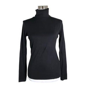Unisex Part two - Trikotaažist pluus, suurus 36 - Must (1)