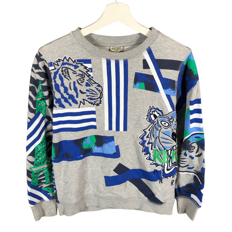 Unisex Kenzo Kids - Dressikangast pluus, suurus 158 - 164 - Hall ()
