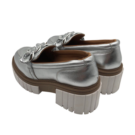 Unisex Vamsko - Mokassiinid, suurus 36 - Hõbe (2)