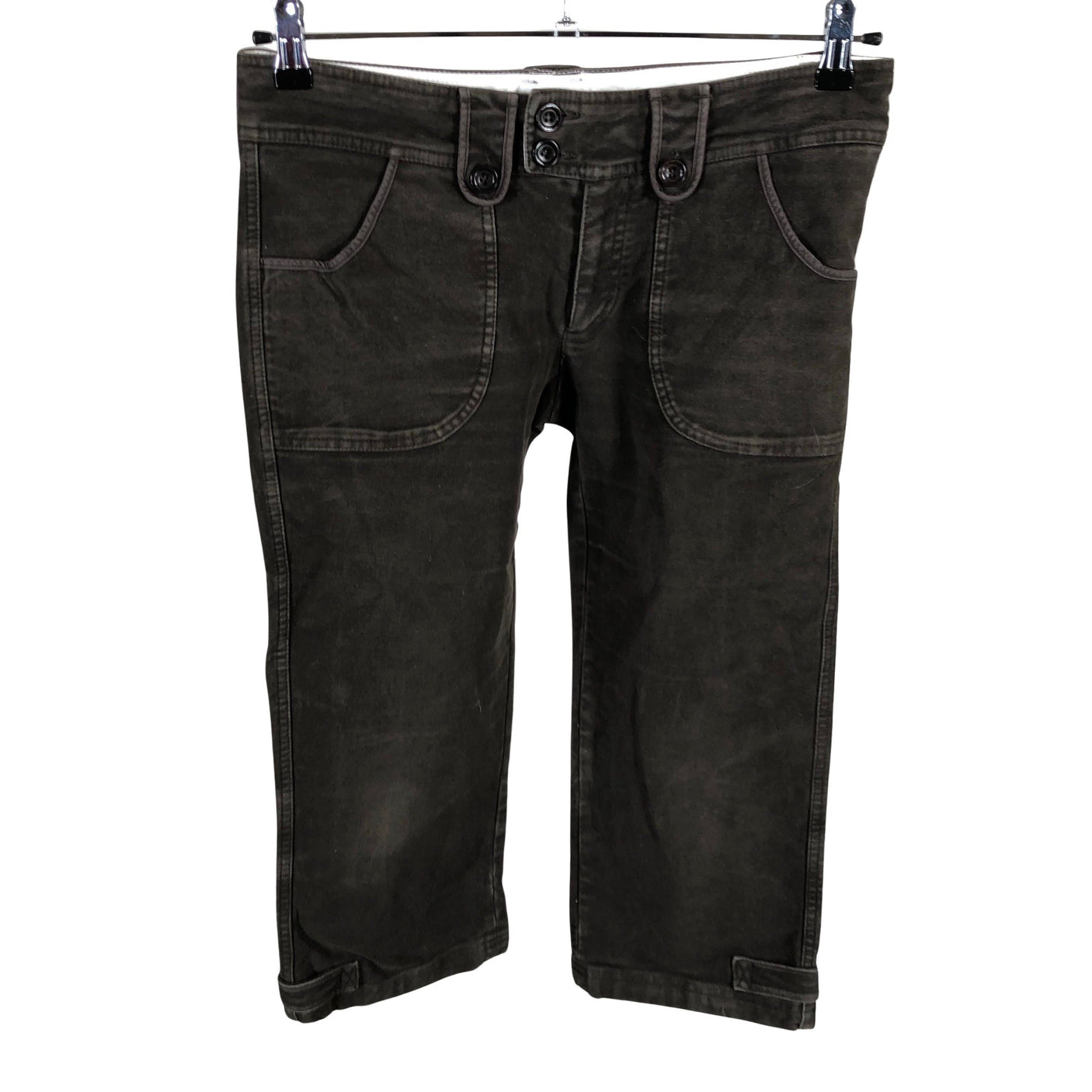 Unisex Gant - Mittevenivad poolpikad püksid, suurus 38 - Pruun (1)