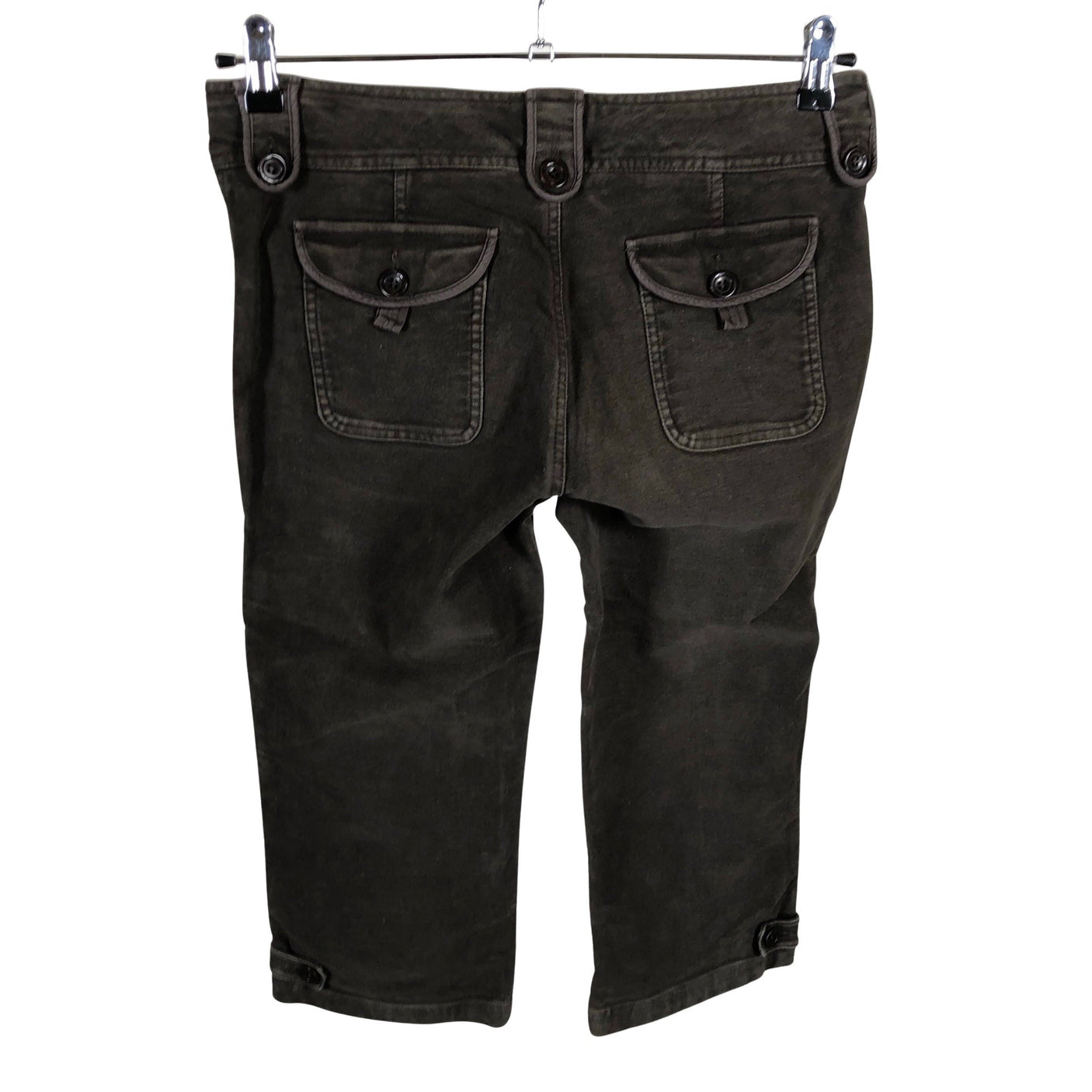 Unisex Gant - Mittevenivad poolpikad püksid, suurus 38 - Pruun (2)