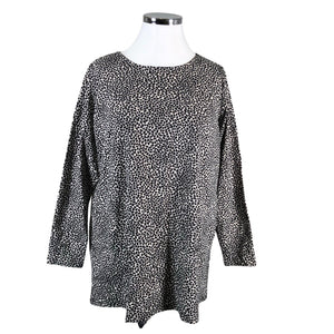 Unisex Nanso - Trikotaažist tuunika, suurus 44 - Must (1)