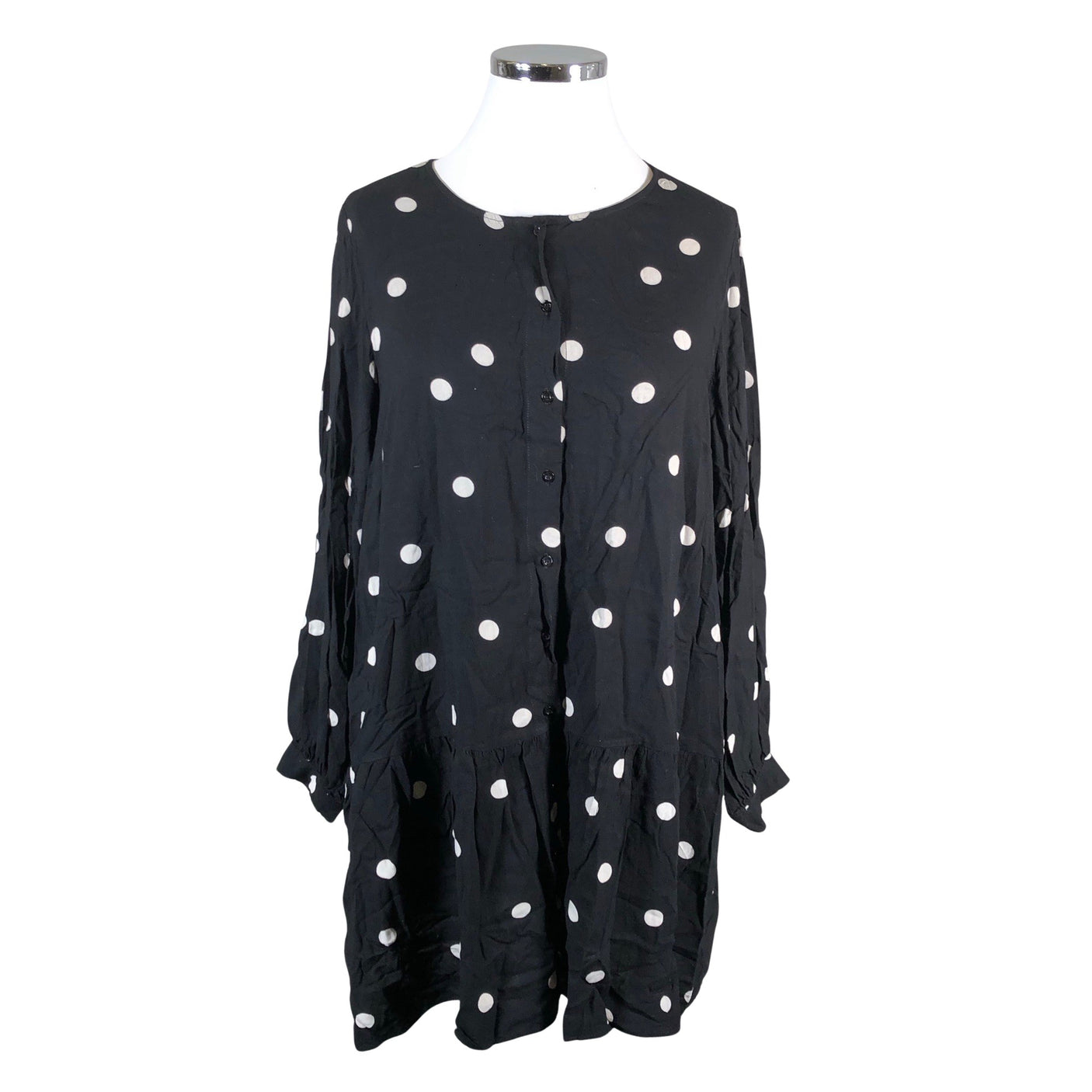 Unisex Nanso - Mitteveniv kleit, suurus 44 - Must (1)