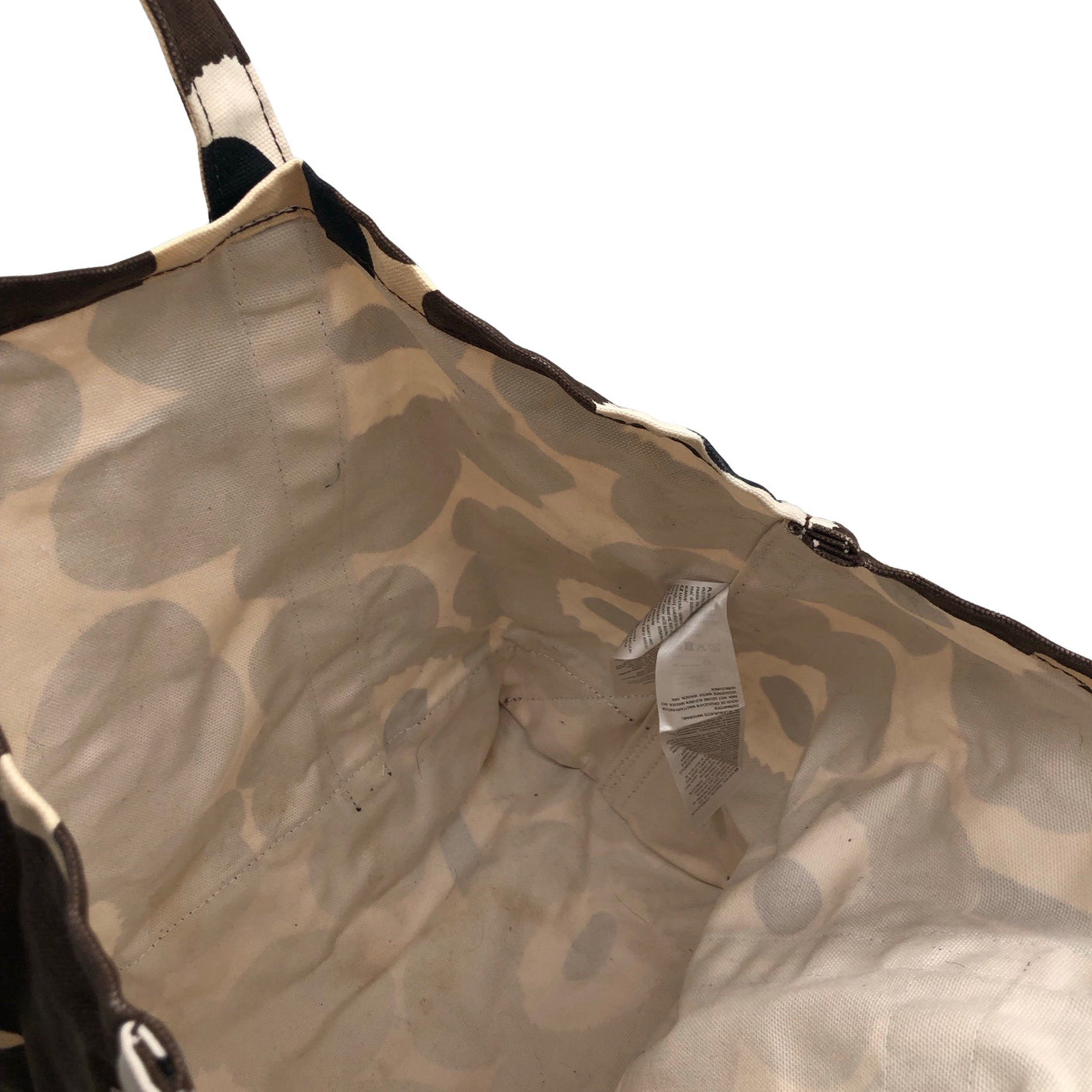 Unisex Marimekko - Reisikott, suurus Maxi - Pruun (2)