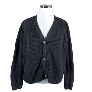 Unisex Noom - Kardigan, suurus 46 - Must (1)