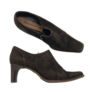 Unisex Tamaris - Poolsaapad, suurus 40 - Pruun (1)