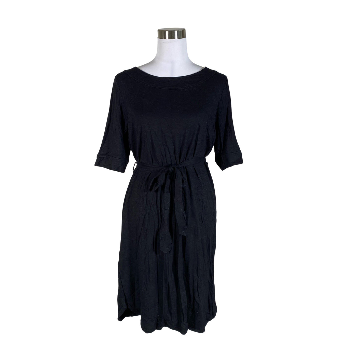 Unisex Nanso - Trikotaažist kleit, suurus 40 - Must (1)