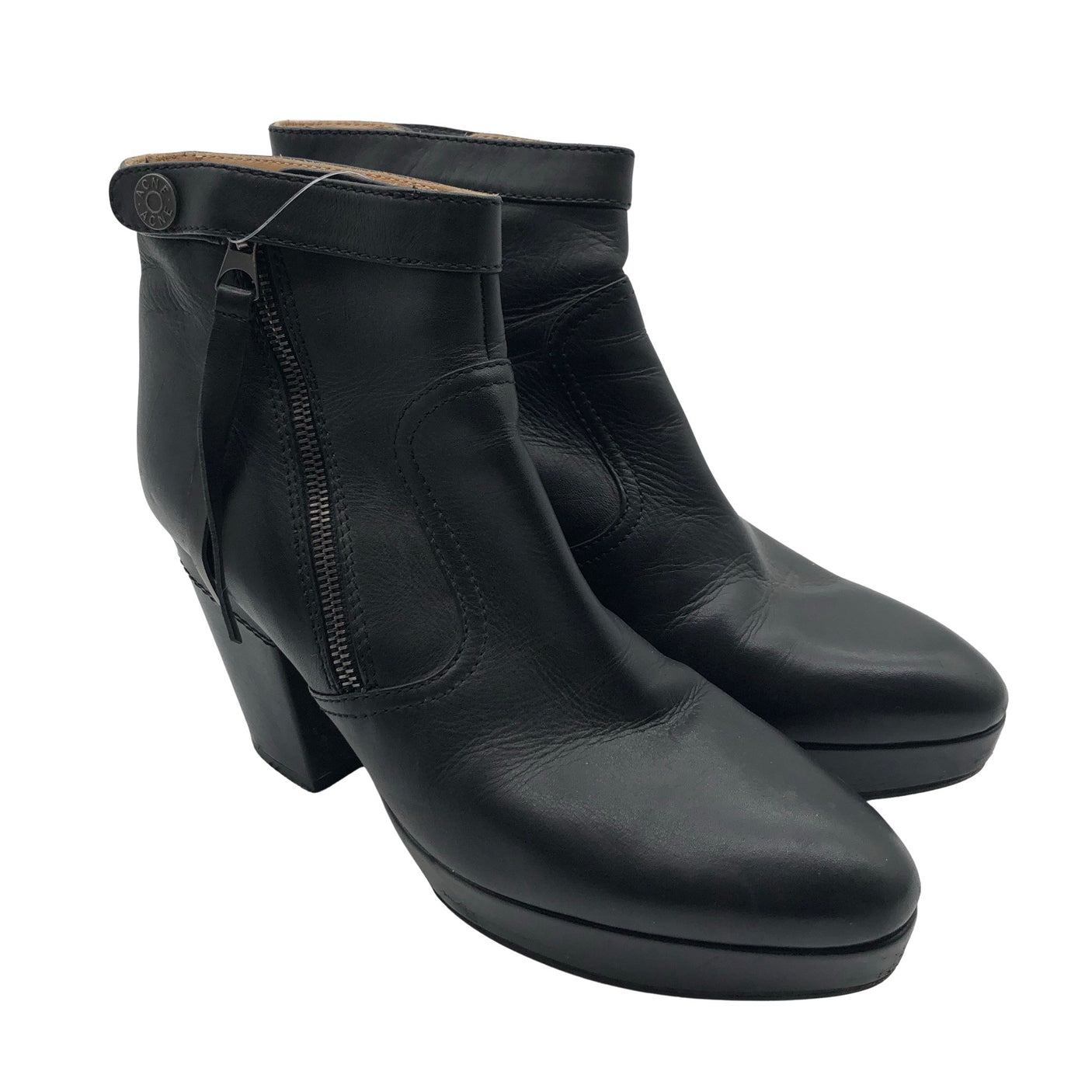 Unisex Acne Studios - Poolsaapad, suurus 40 - Must (3)