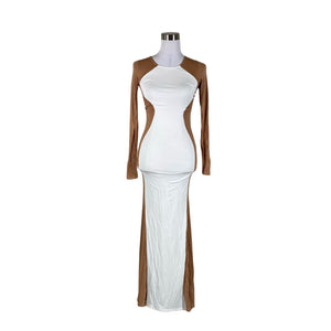 Unisex Rebecca Stella - Maksikleit, suurus 32 - Pruun (1)