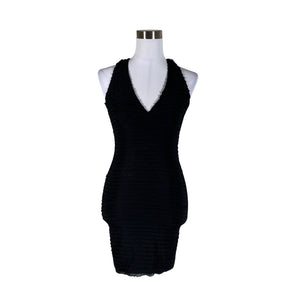 Unisex SisterS point - Trikotaažist kleit, suurus 34 - Must (1)
