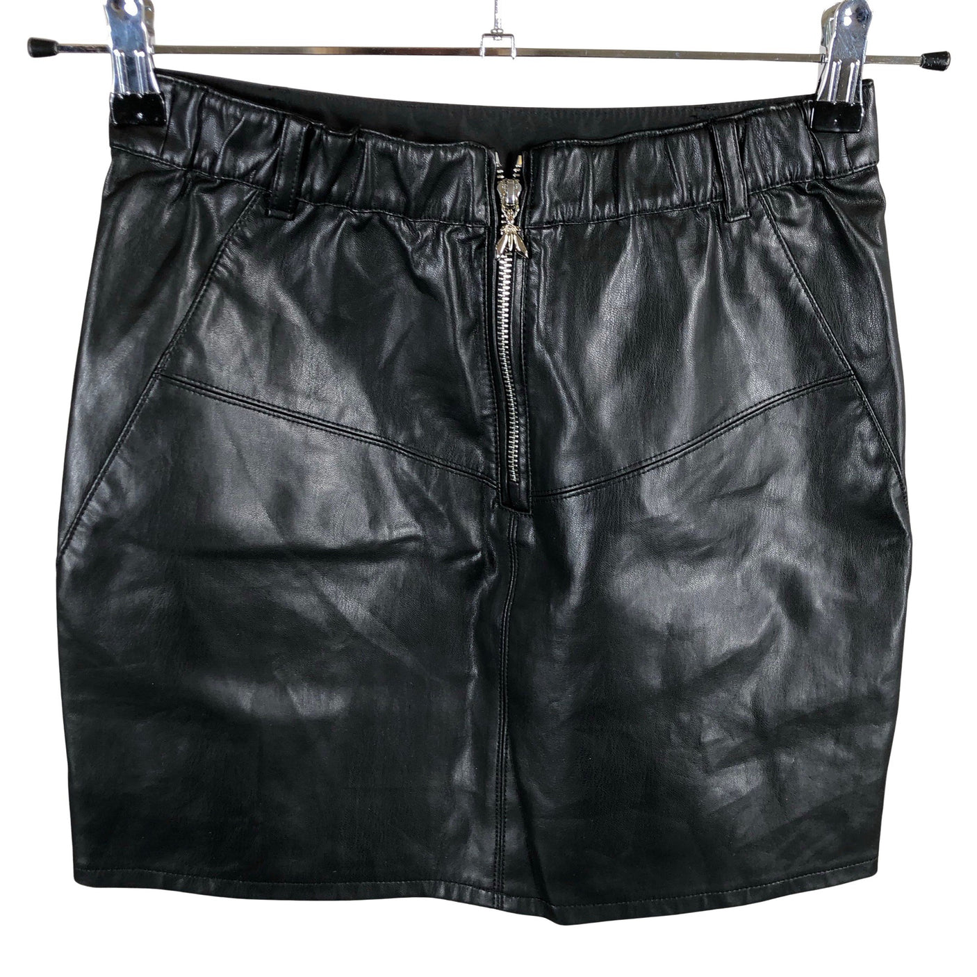 Unisex Patrizia Pepe - Nahkseelik, suurus 34 - Kollane (2)