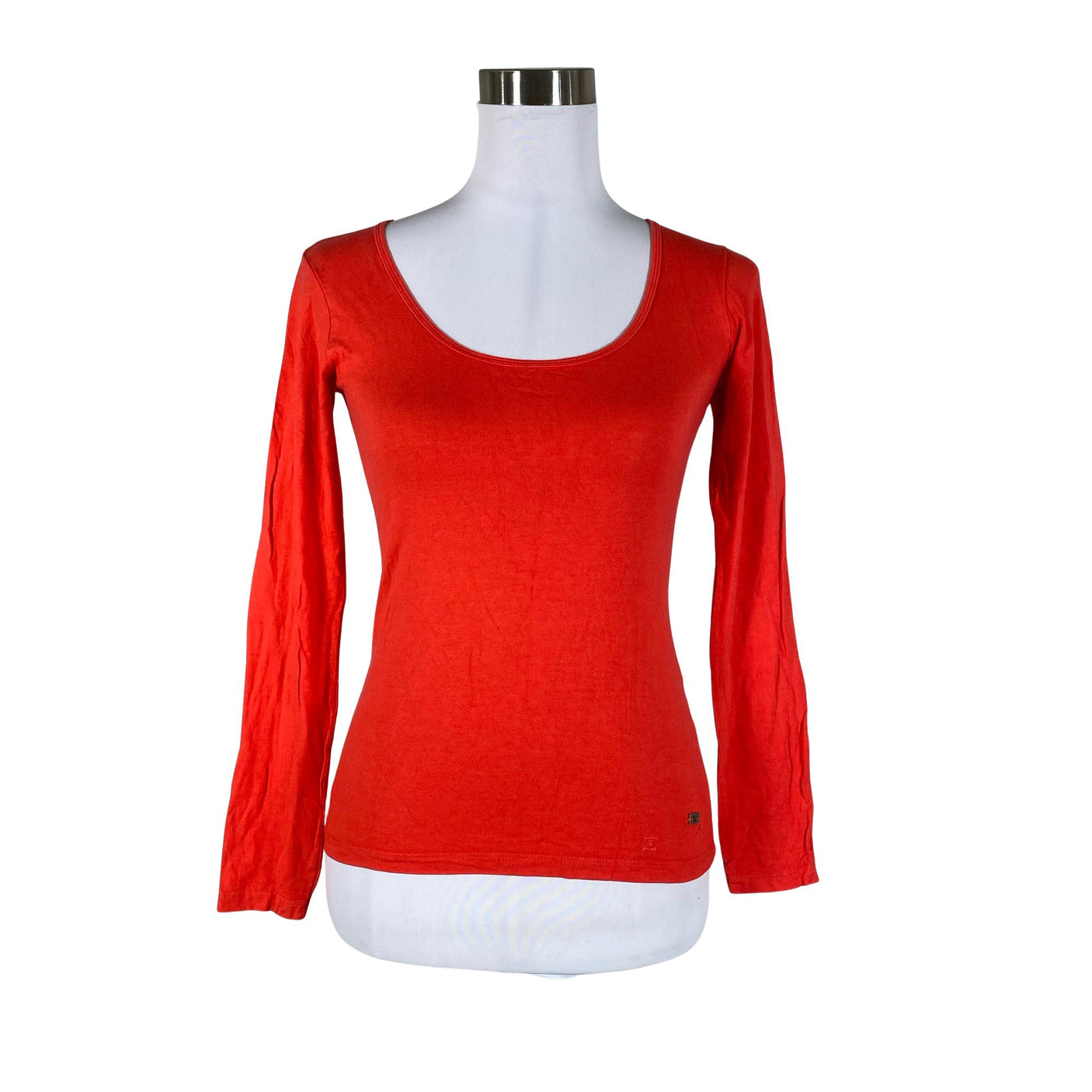 Unisex Nanso - Trikotaažist pluus, suurus 34 - Oranž (1)