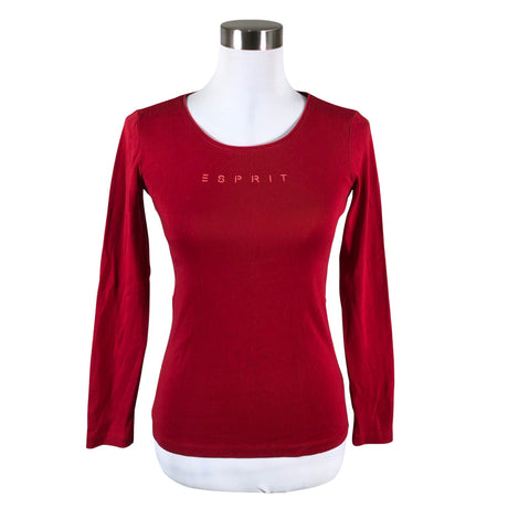 Unisex Esprit - Trikotaažist pluus, suurus 34 - Punane ()