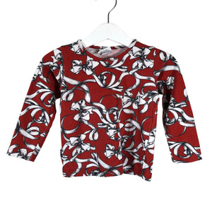 Unisex Metsola - Trikotaažist pluus, suurus 86 - 92 - Punane (1)