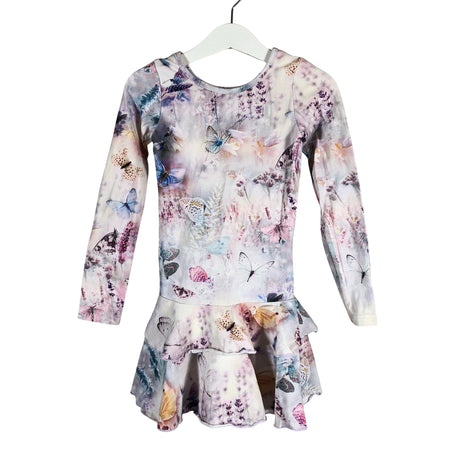 Unisex Gugguu - Trikotaažist kleit, suurus 104 - 110 - Lilla ()