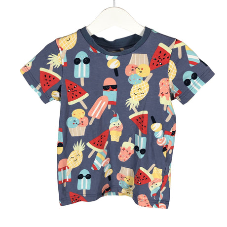 Unisex Polarn O. Pyret - T-särk, suurus 98 - 104 - Sinine ()