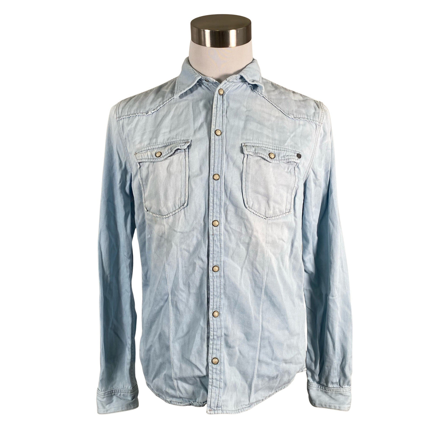 Unisex Pepe Jeans - Teksasärk, suurus L - Helesinine (1)