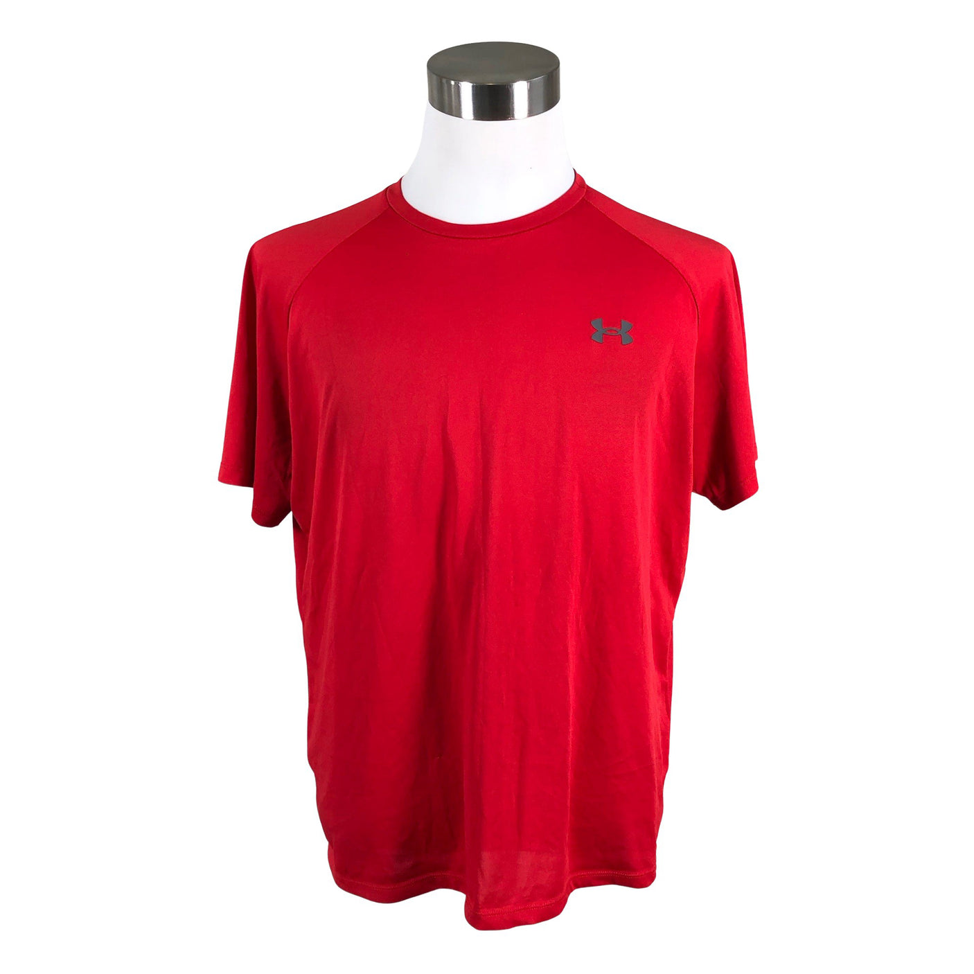Unisex Under Armour - Spordisärk, lühikesed käised, suurus L - Punane (1)