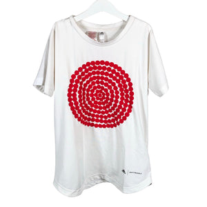 Unisex Adidas - Spordisärk, lühikesed käised, suurus 146 - 152 - Punane (1)