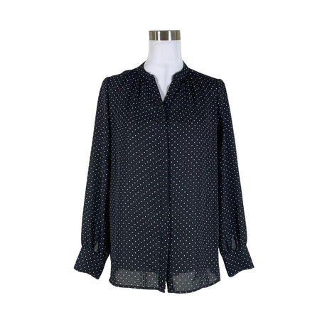 Unisex Selected - Lühikeste käistega pluus, suurus 34 - Must ()