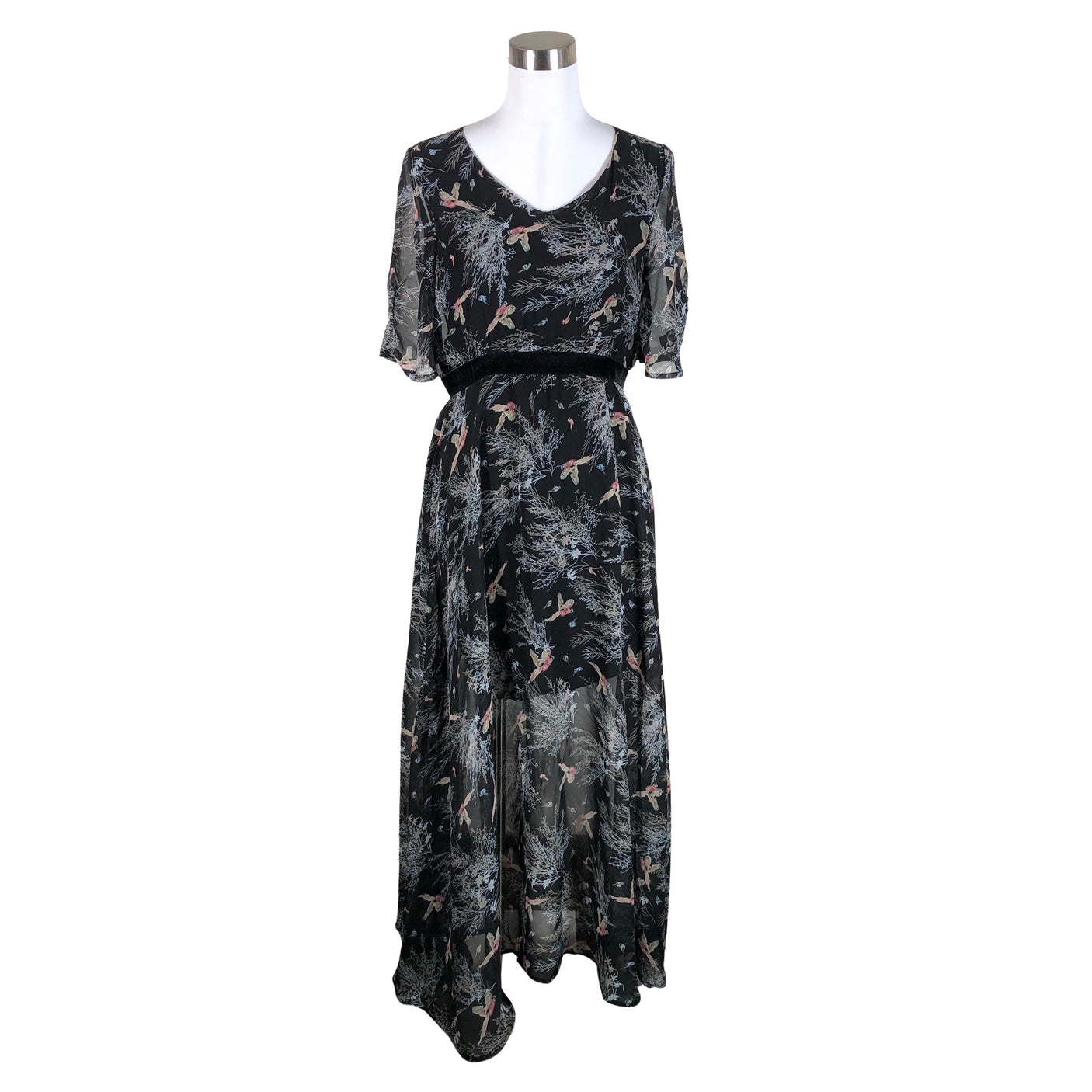 Unisex Cream - Õhuke kleit, suurus 36 - Must (1)