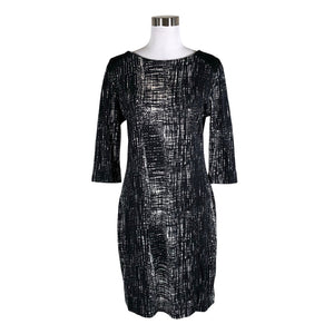 Unisex Your Face - Trikotaažist kleit, suurus 38 - Must (1)