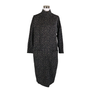 Unisex Papu - Trikotaažist kleit, suurus 36 - Must (1)